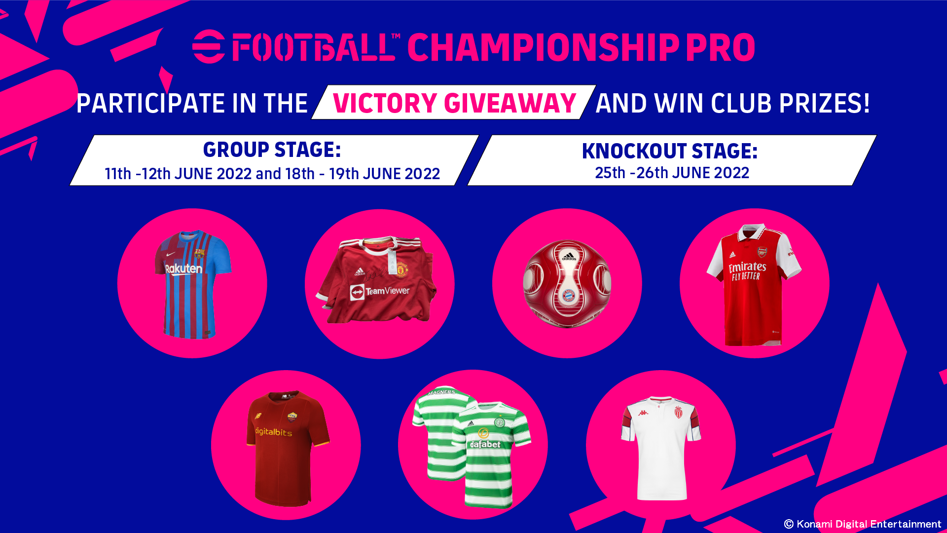 eFootball™ 2022 New Prizes for fans!